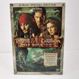 Disney Pirates of the Caribbean DVD Movie 2 Disc Special Edition